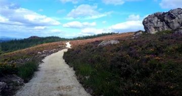 Drooping Rock path