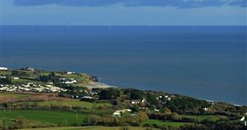 View form Tara Hill of the Irish Sea