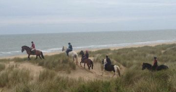 Horse Riding on the Beach in Ireland