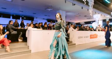 Girl walking down catwalk at MY WONDERLAND – OCEANIA